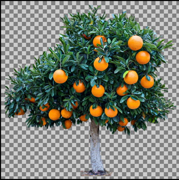 Layer Diffusion standard prompt orange sample 5